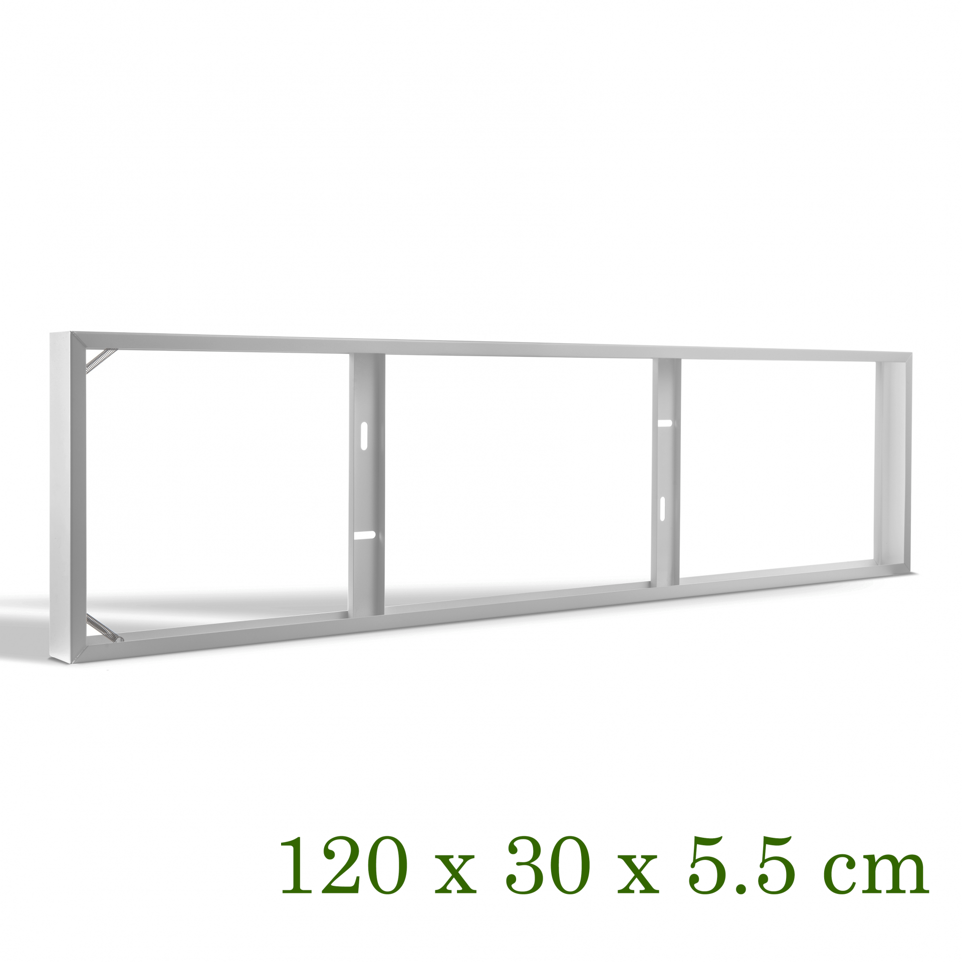 Opbouwframe voor led paneel 120 x 30CM - Outledtl.nl